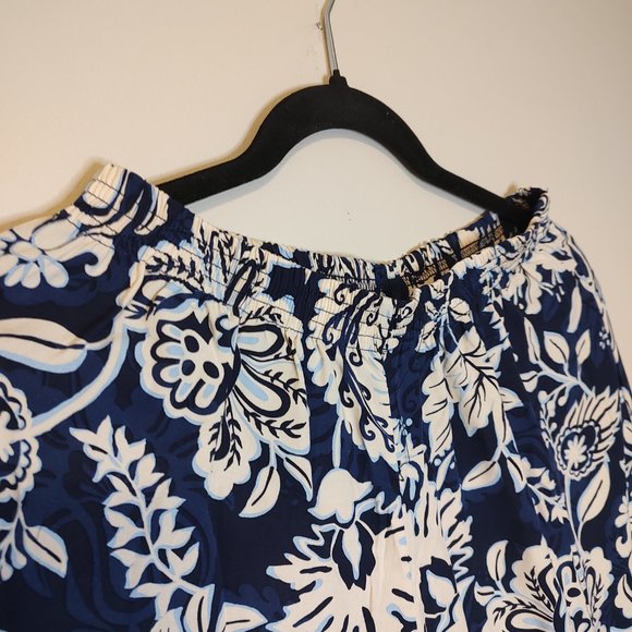 Top and Skirt Coordinating Set A-line, Beautiful floral pattern -NEW without tag - Picture 6 of 10